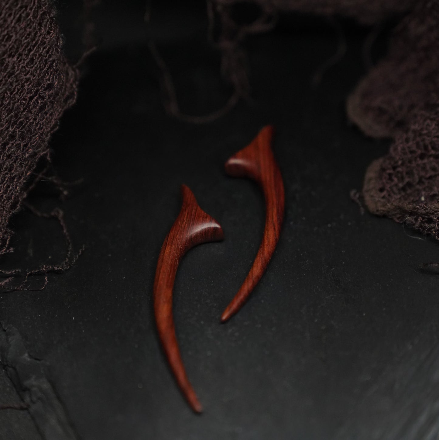 Mahogany Talon Tapers