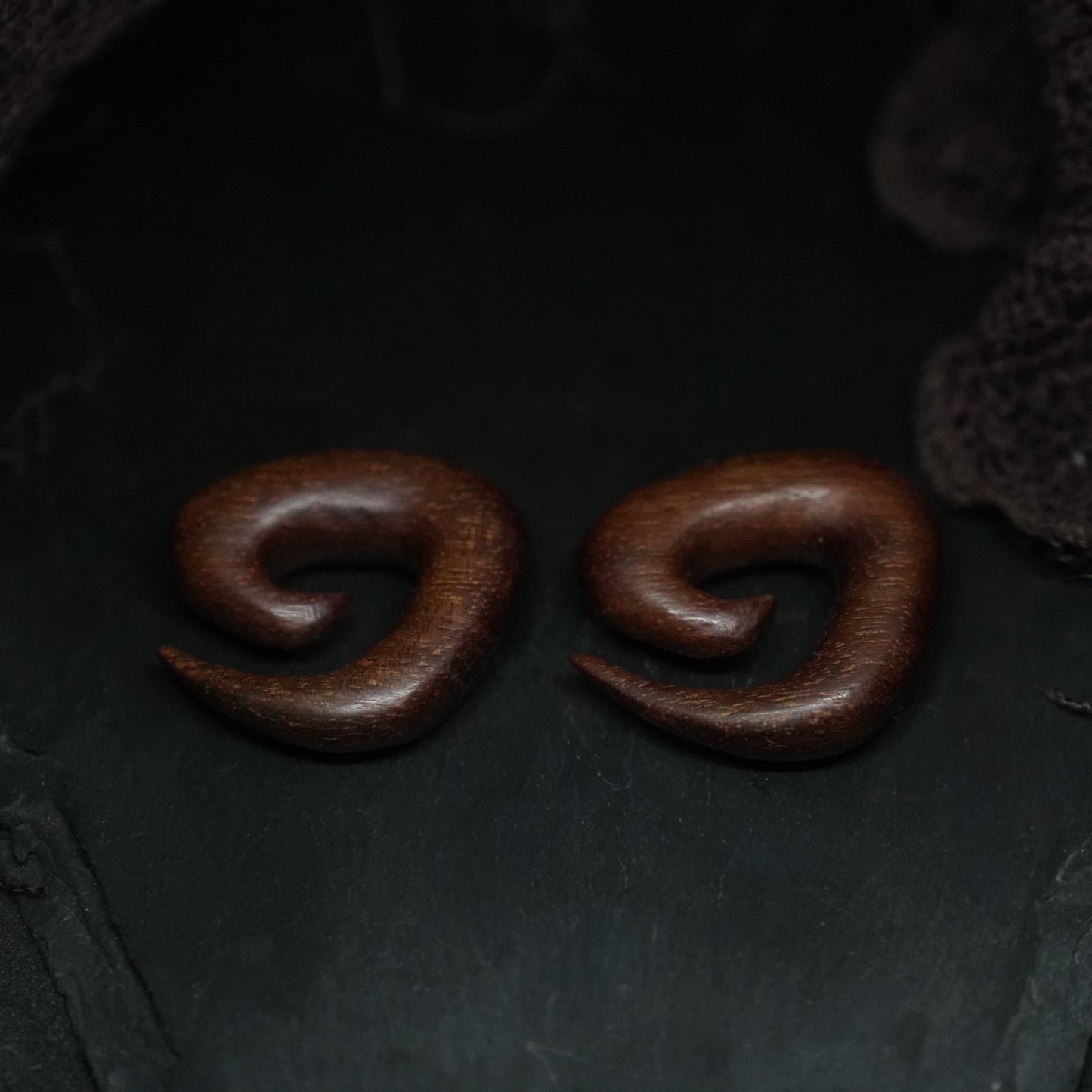 Bloodwood Spiral Tapers