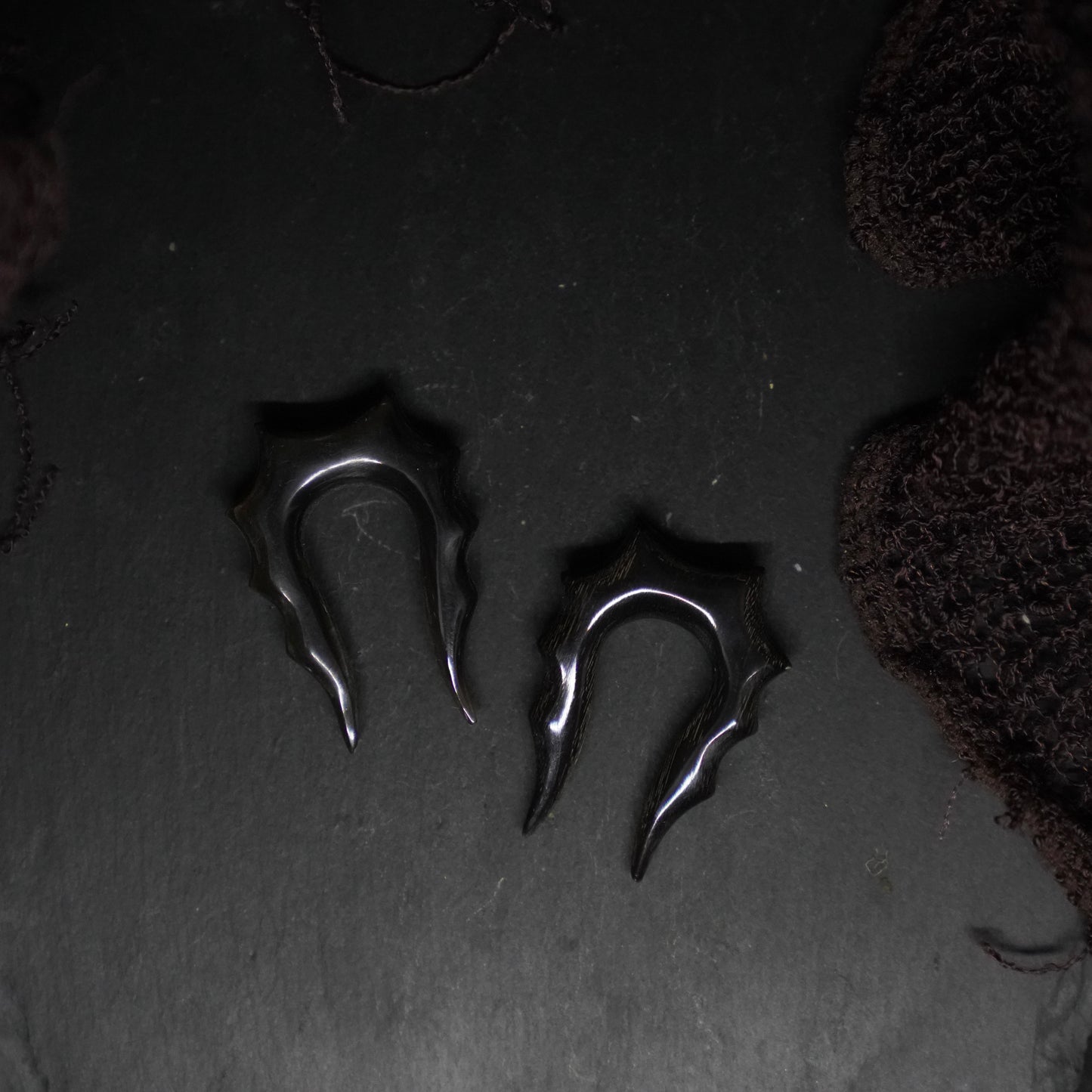 Buffalo Horn Pinch Tapers