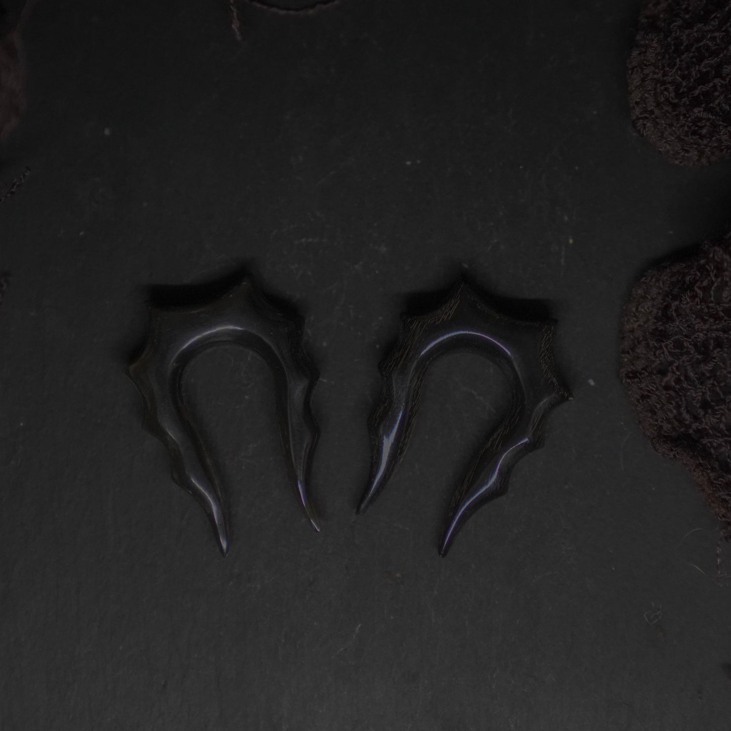 Buffalo Horn Pinch Tapers
