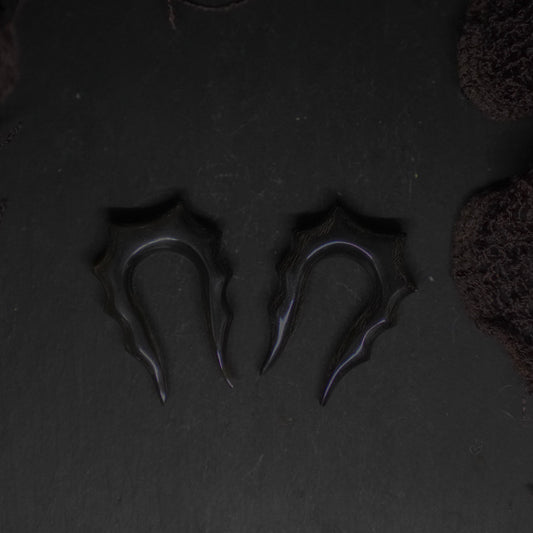 Buffalo Horn Pinch Tapers
