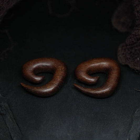 Bloodwood Spiral Tapers