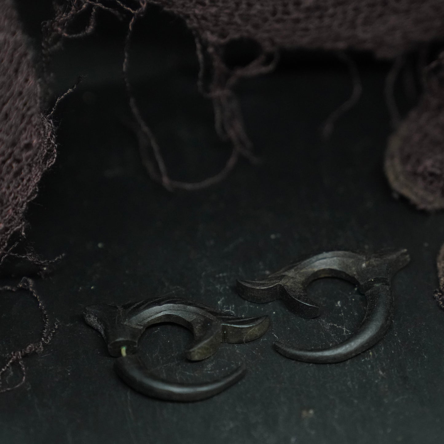 Tribal Spiral Earrings