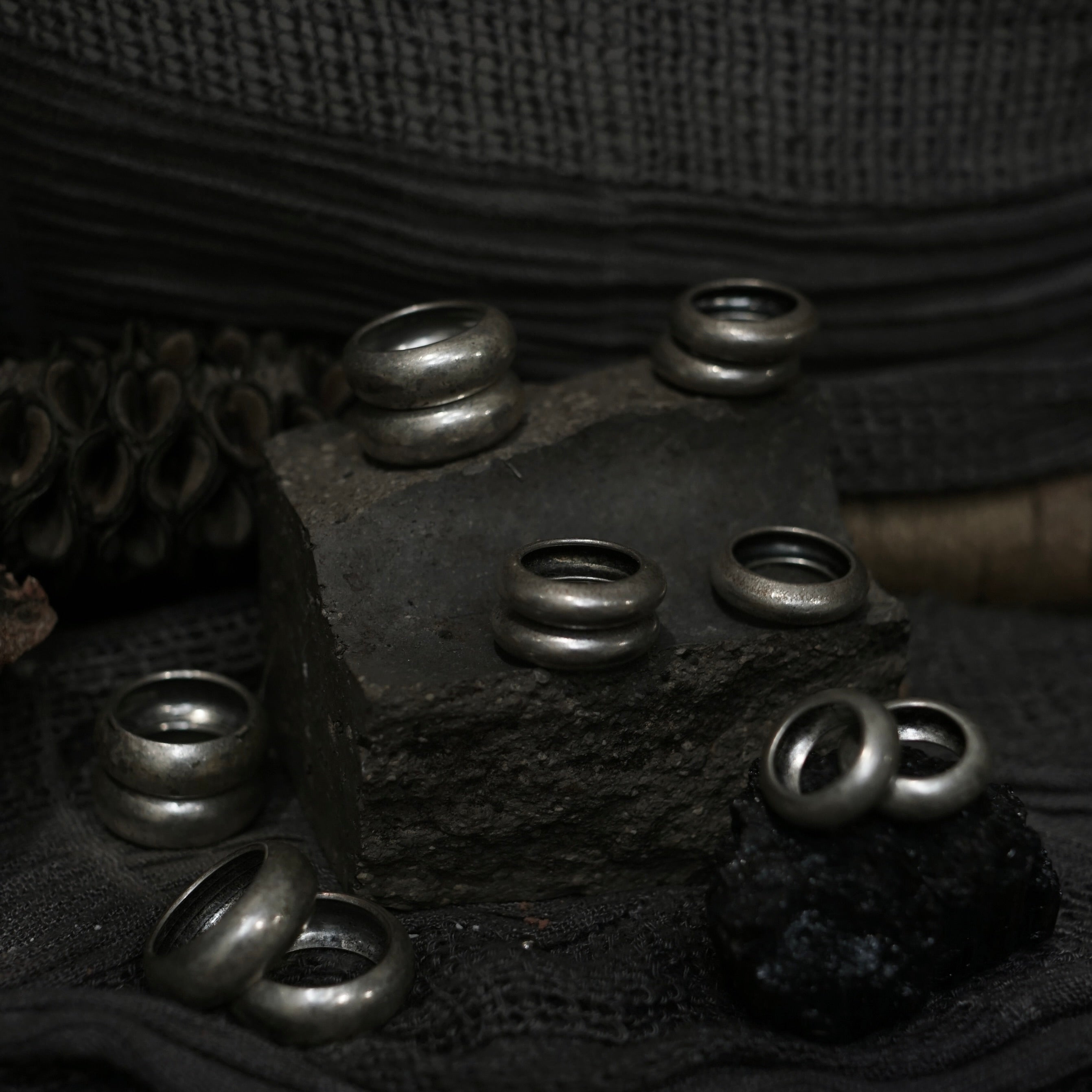 Tribal Silver Rings – Relics of Earth